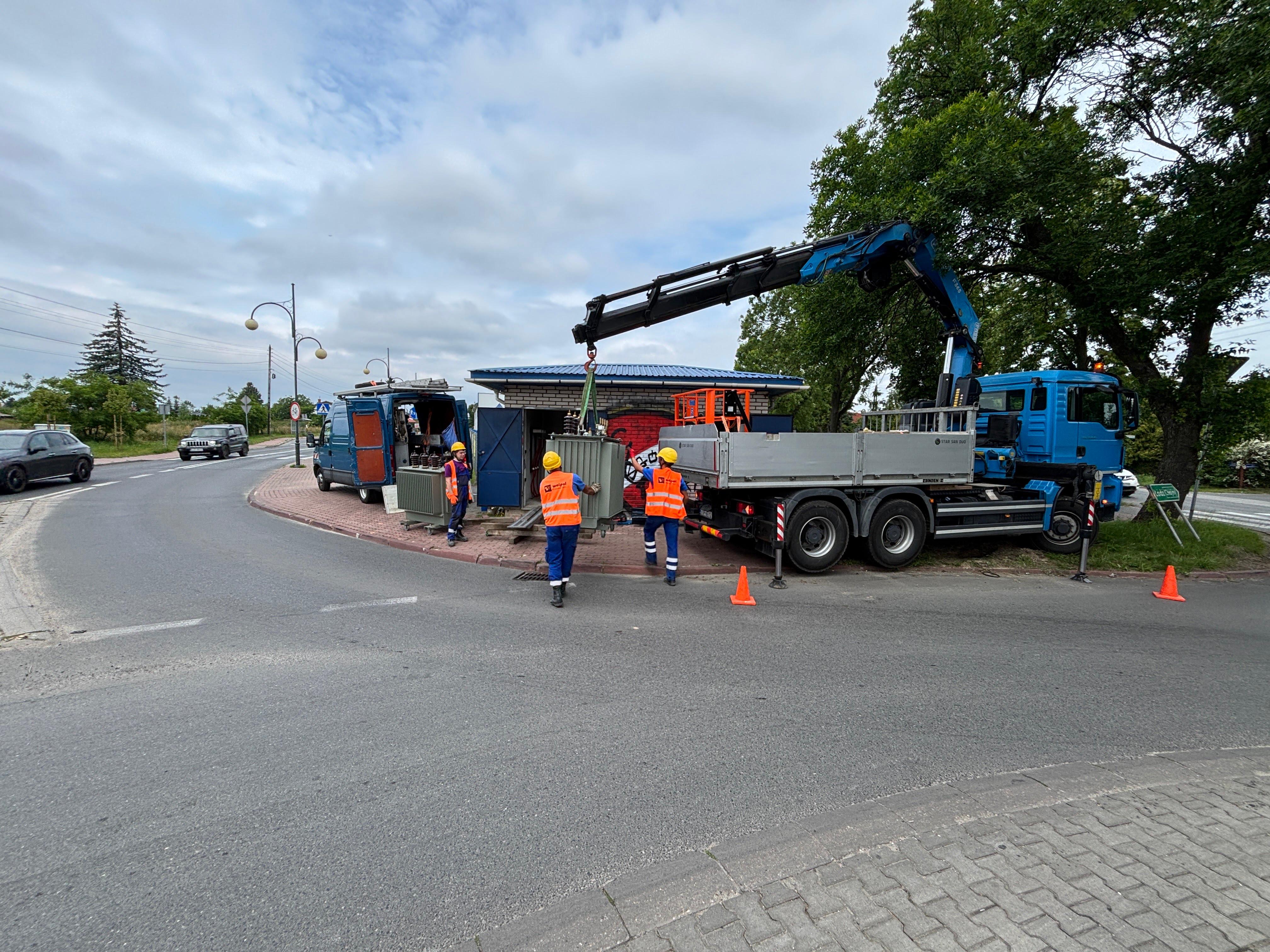 Realizacja elektroenergetyczna WOLPOL Energetyka