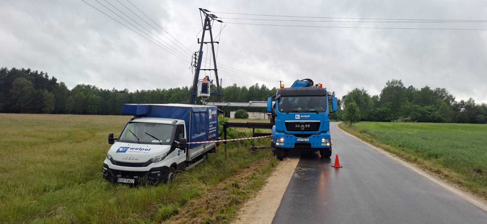 Realizacja sieci elektroenergetycznej WOLPOL Energetyka